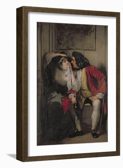 Uncle Toby and Widow Wadman-Charles Robert Leslie-Framed Giclee Print