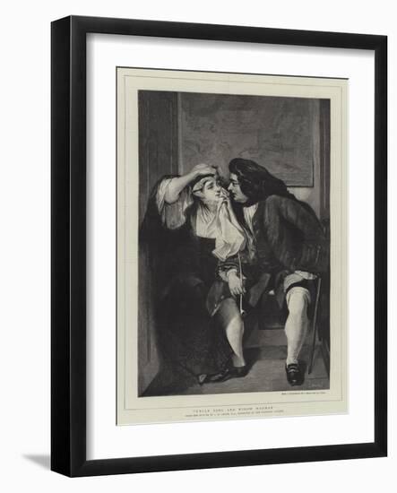 Uncle Toby and Widow Wadman-Charles Robert Leslie-Framed Giclee Print