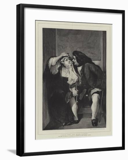 Uncle Toby and Widow Wadman-Charles Robert Leslie-Framed Giclee Print