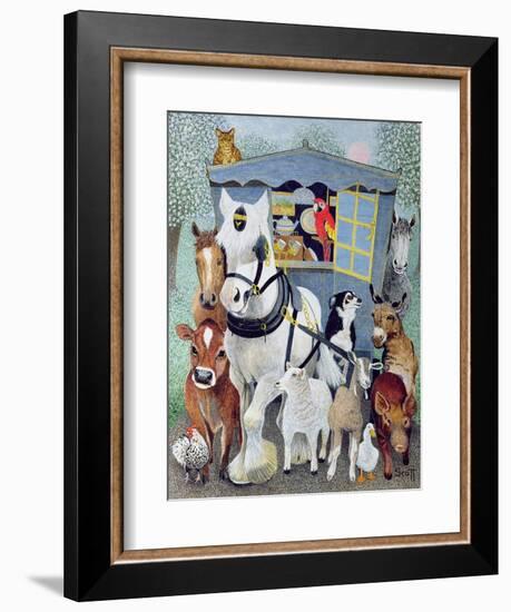 Uncle Tom Cobbley and All-Pat Scott-Framed Giclee Print