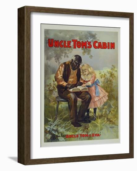 Uncle Tom & Eva, 1899-American School-Framed Giclee Print