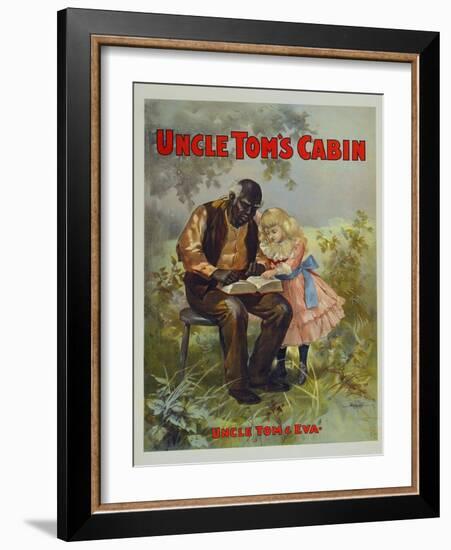 Uncle Tom & Eva, 1899-American School-Framed Giclee Print