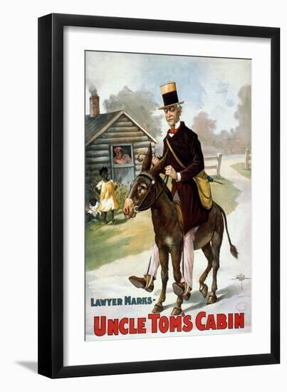 Uncle Tom's Cabin, C. 1899-null-Framed Giclee Print