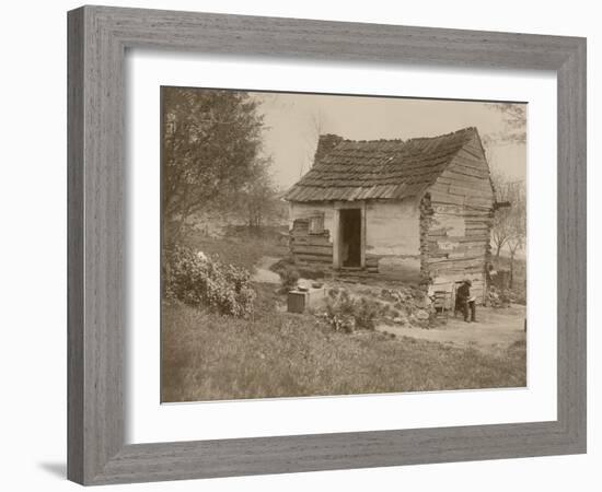 Uncle Tom's Cabin, c.1900-American School-Framed Photographic Print