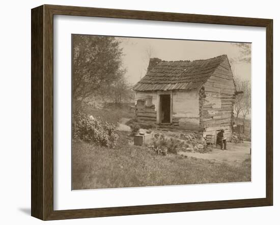 Uncle Tom's Cabin, c.1900-American School-Framed Photographic Print