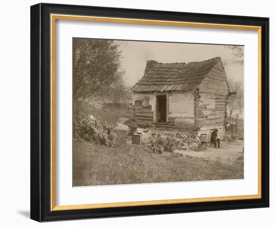 Uncle Tom's Cabin, c.1900-American School-Framed Photographic Print