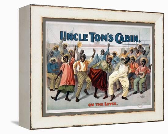 Uncle Tom's Cabin, C1899-null-Framed Premier Image Canvas