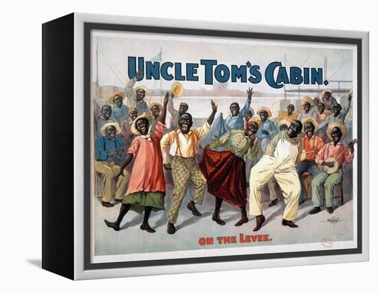 Uncle Tom's Cabin, C1899-null-Framed Premier Image Canvas