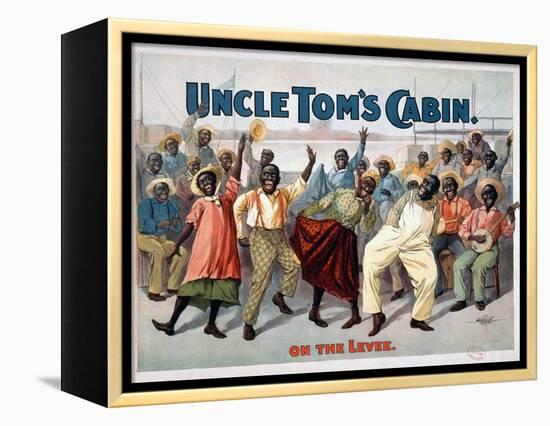 Uncle Tom's Cabin, C1899-null-Framed Premier Image Canvas