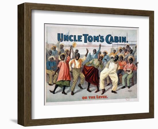 Uncle Tom's Cabin, C1899-null-Framed Giclee Print