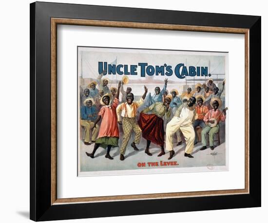 Uncle Tom's Cabin, C1899-null-Framed Giclee Print