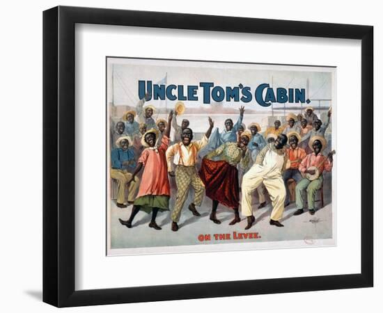 Uncle Tom's Cabin, C1899-null-Framed Giclee Print