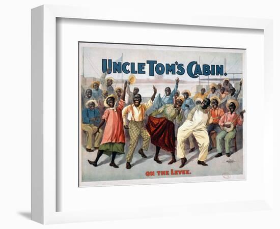 Uncle Tom's Cabin, C1899-null-Framed Giclee Print