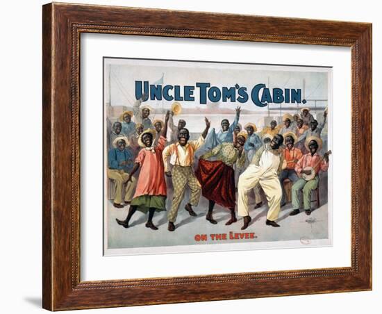 Uncle Tom's Cabin, C1899-null-Framed Giclee Print