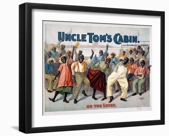 Uncle Tom's Cabin, C1899-null-Framed Giclee Print