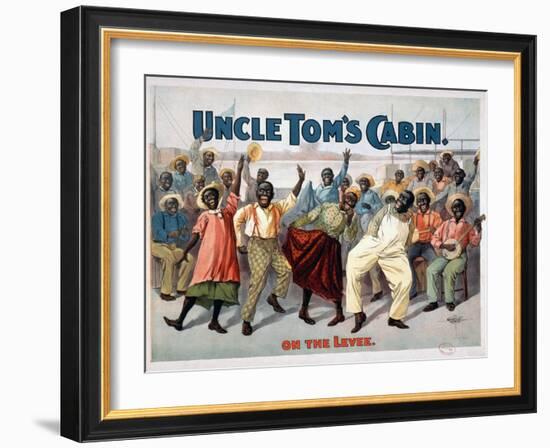 Uncle Tom's Cabin, C1899-null-Framed Giclee Print