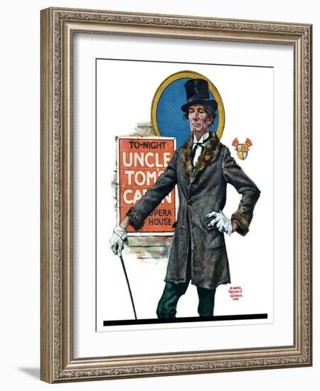 "Uncle Tom's Cabin,"March 26, 1927-Edgar Franklin Wittmack-Framed Giclee Print