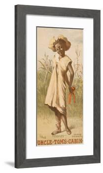 Uncle Tom's Cabin, Topsy, 1886-null-Framed Giclee Print