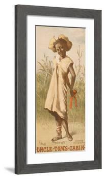 Uncle Tom's Cabin, Topsy, 1886-null-Framed Giclee Print