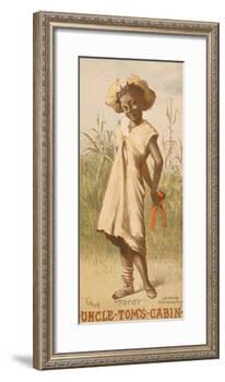 Uncle Tom's Cabin, Topsy, 1886-null-Framed Giclee Print