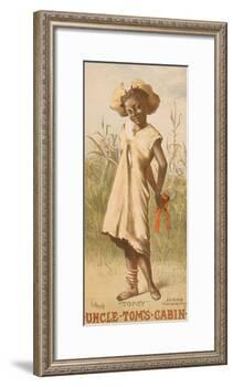 Uncle Tom's Cabin, Topsy, 1886-null-Framed Giclee Print