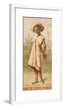 Uncle Tom's Cabin, Topsy, 1886-null-Framed Giclee Print