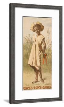 Uncle Tom's Cabin, Topsy, 1886-null-Framed Giclee Print
