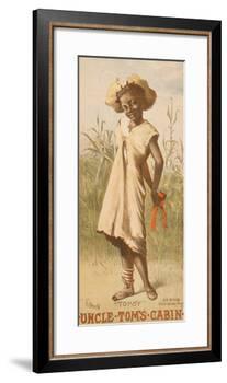 Uncle Tom's Cabin, Topsy, 1886-null-Framed Giclee Print