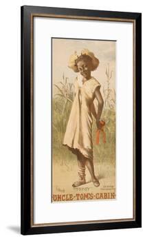 Uncle Tom's Cabin, Topsy, 1886-null-Framed Giclee Print