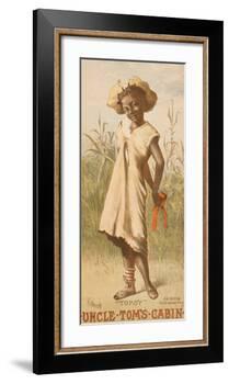 Uncle Tom's Cabin, Topsy, 1886-null-Framed Giclee Print