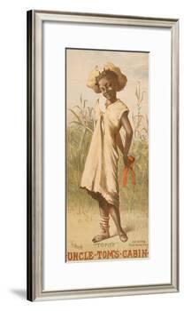Uncle Tom's Cabin, Topsy, 1886-null-Framed Giclee Print