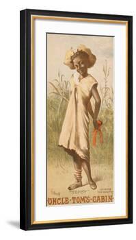 Uncle Tom's Cabin, Topsy, 1886-null-Framed Giclee Print