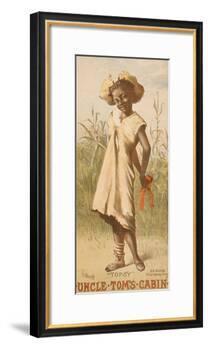 Uncle Tom's Cabin, Topsy, 1886-null-Framed Giclee Print