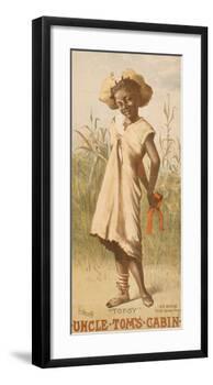 Uncle Tom's Cabin, Topsy, 1886-null-Framed Giclee Print