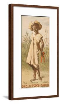 Uncle Tom's Cabin, Topsy, 1886-null-Framed Giclee Print