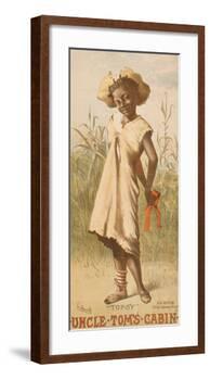 Uncle Tom's Cabin, Topsy, 1886-null-Framed Giclee Print