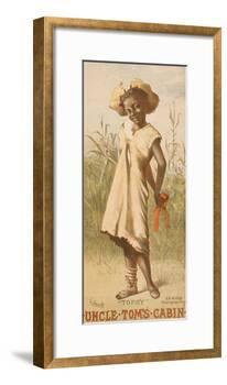 Uncle Tom's Cabin, Topsy, 1886-null-Framed Giclee Print