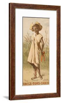 Uncle Tom's Cabin, Topsy, 1886-null-Framed Giclee Print