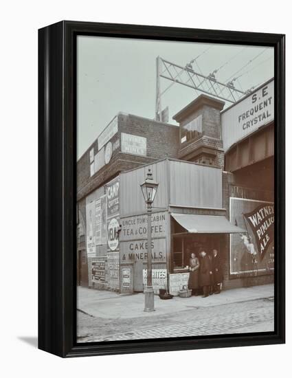 Uncle Toms Cabin Tea Stall, Wandsworth Road, London, 1909-null-Framed Premier Image Canvas