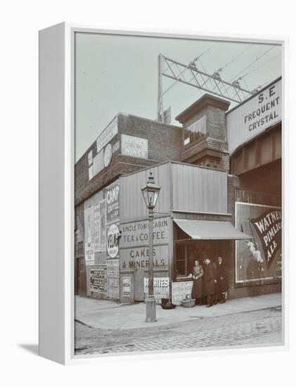 Uncle Toms Cabin Tea Stall, Wandsworth Road, London, 1909-null-Framed Premier Image Canvas