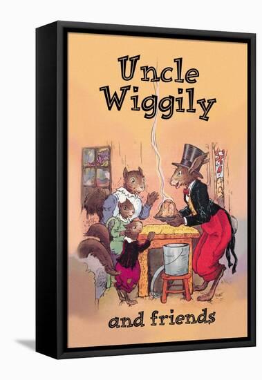 Uncle Wiggily and Friends: Pudding-null-Framed Stretched Canvas