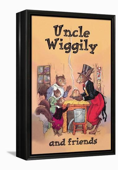Uncle Wiggily and Friends: Pudding-null-Framed Stretched Canvas