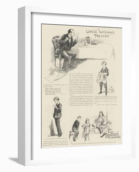 Uncle William's Present, by Barry Pain-Gordon Frederick Browne-Framed Giclee Print