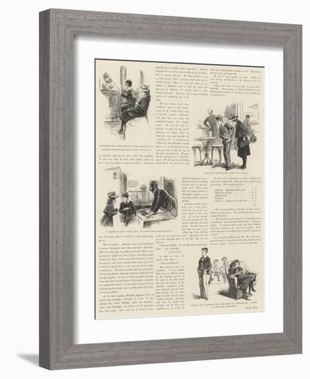 Uncle William's Present, by Barry Pain-Gordon Frederick Browne-Framed Giclee Print