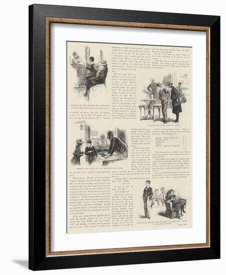 Uncle William's Present, by Barry Pain-Gordon Frederick Browne-Framed Giclee Print