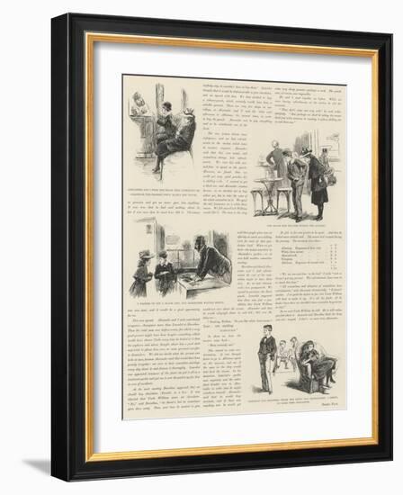 Uncle William's Present, by Barry Pain-Gordon Frederick Browne-Framed Giclee Print