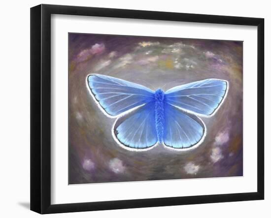 Uncommon Blue, 2015-Helen White-Framed Giclee Print