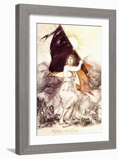 Unconquerable-Arthur Rackham-Framed Giclee Print