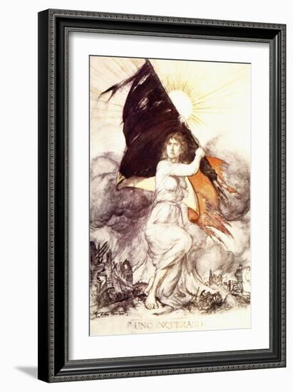 Unconquerable-Arthur Rackham-Framed Giclee Print