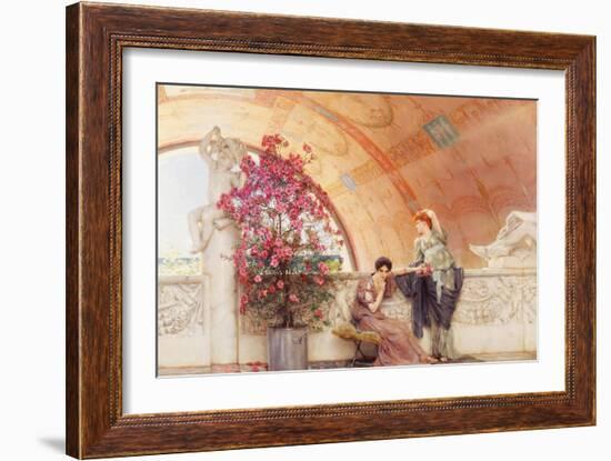 Unconscious Rivals, 1893-Sir Lawrence Alma-Tadema-Framed Giclee Print